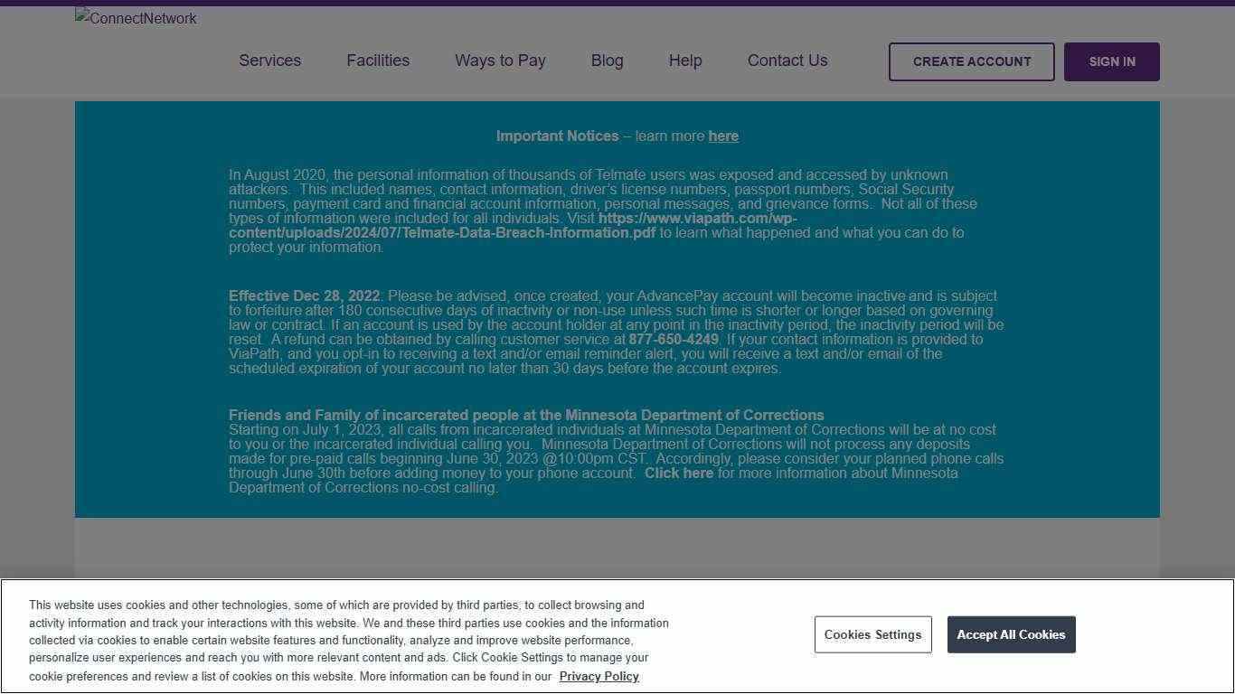 ConnectNetwork | Connecting you with incarcerated loved ones | ConnectNetwork