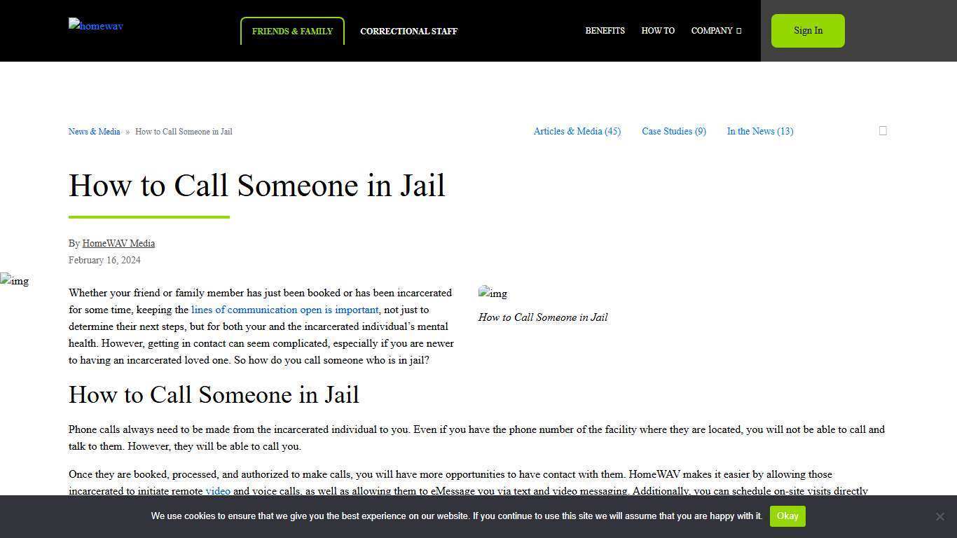 How to Call Someone in Jail - HomeWAV