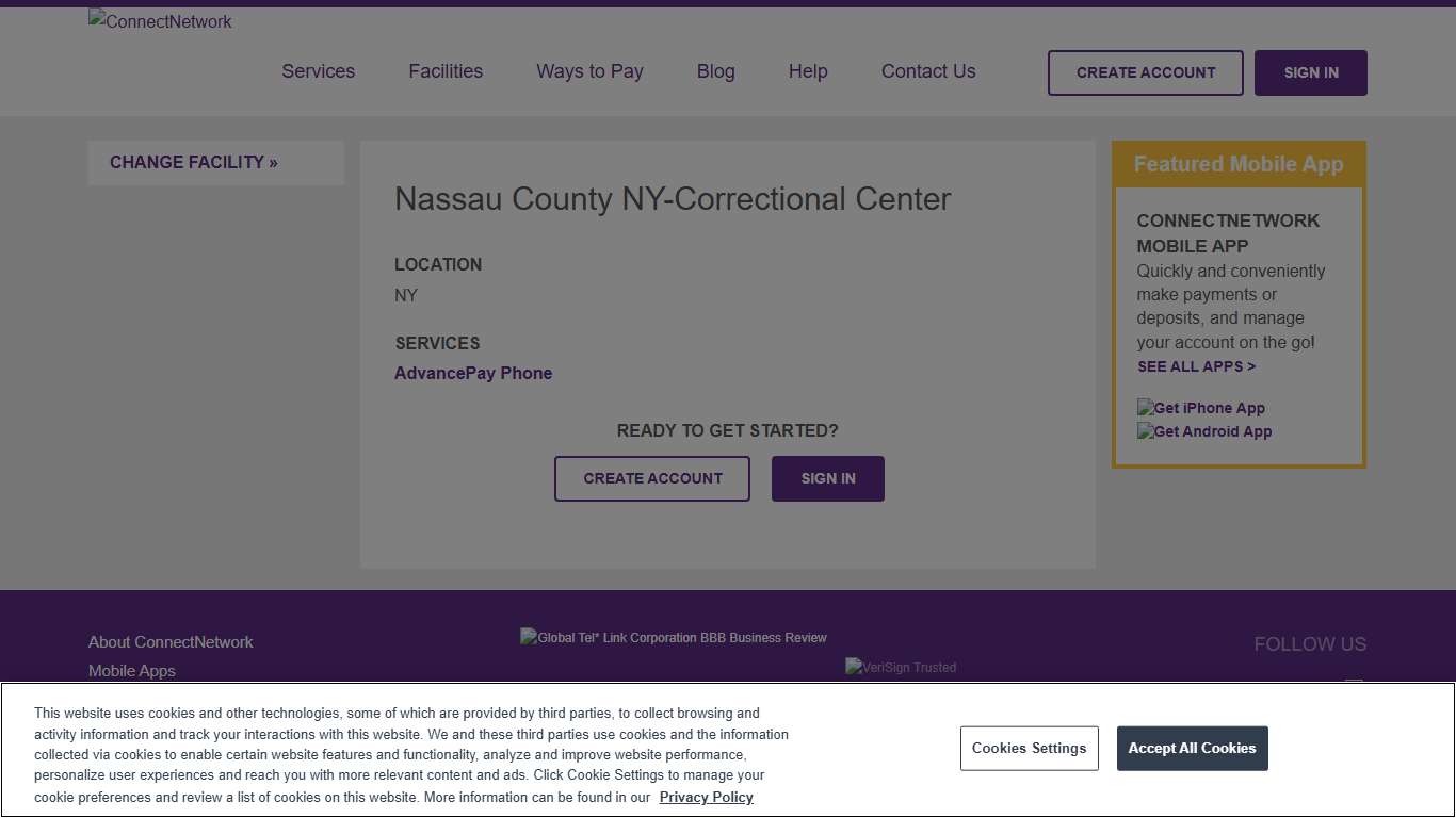 Nassau County NY-Correctional Center | ConnectNetwork
